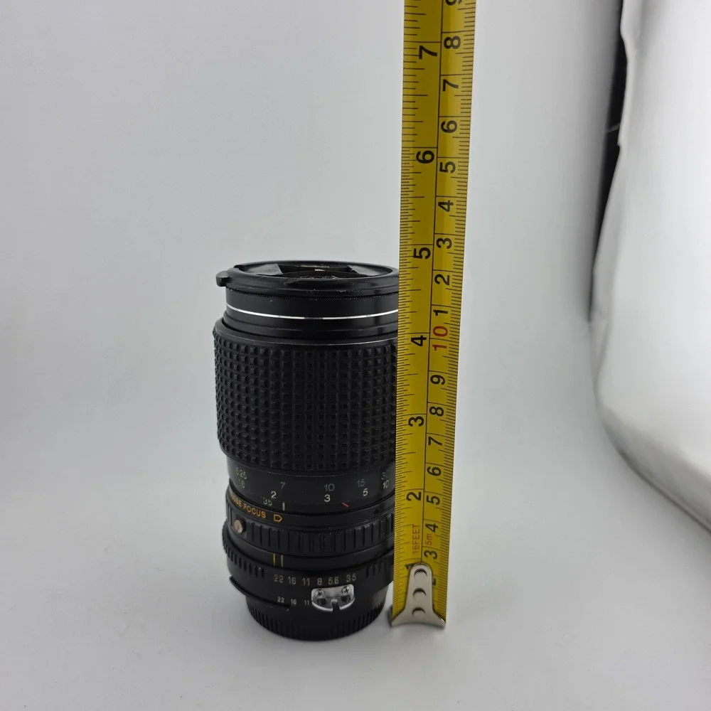RMC Tokina 35-105mm f/3.5-4.3 Nikon AI Zoom Lens Hoya 55mm HMC Filter As Is READ